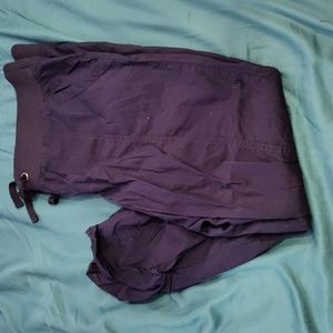 Torrid poplin capris size 0 navy blue